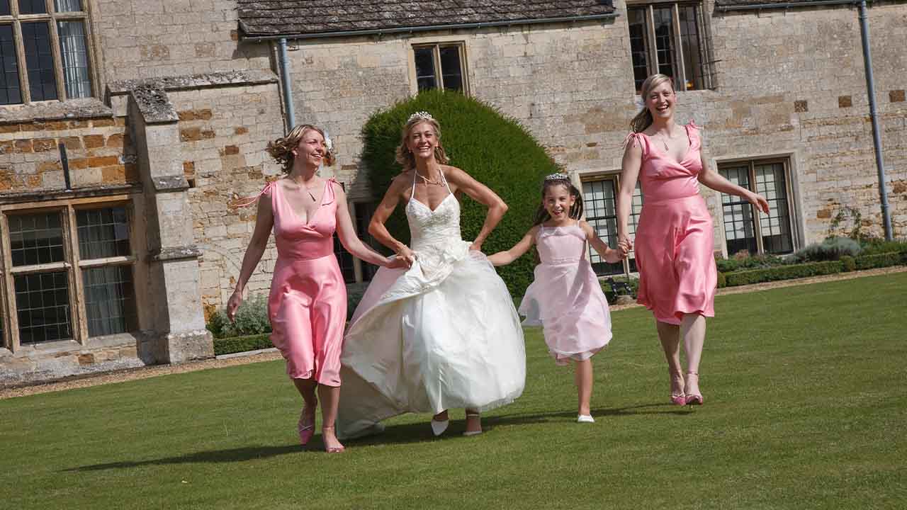 wedding video at rockingham castle